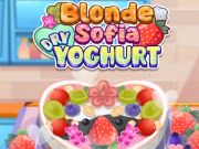 Hra Blondýna Sofia: suchý jogurt 