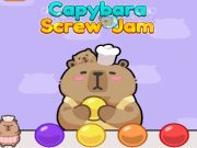 Hra Capybara Screw Jam