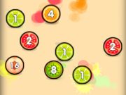 Hra Sloučit balls Shooter 2048 Connect Fruits 
