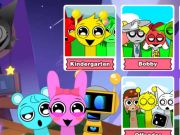 Hra Neuctibox Party Frozen Sprunki Beat 