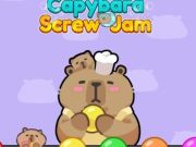 Hra Capybara Screw Jam