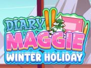 Hra Diary Maggie: Zimní dovolená 