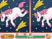Hra Unicorn najde rozdíly 