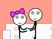 Hra Vězení a láska Stickman 