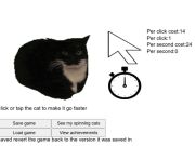 Hra Spinning Cat Clicker 
