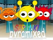 Hra Sprunki Pyramixed: Squid Game 