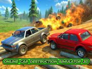Hra Simulátor destrukce automobilu 3D Hra Simulátor destrukce automobilu 3D