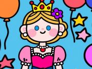 Hra Barva podle kódu: malá princezna 