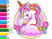 Hra Omalovánky: Unicorn Garden 
