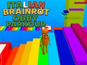 Hra Italský mozek obby parkour 