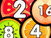 Hra Sloučit balls Shooter 2048 Connect Fruits 