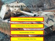Hra Kvíz Tank: Maus 