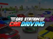 Hra Řízení automobilu na čerpací stanici