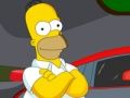 Hra Simpsons parkování automobilů 