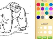 Hra Omalování knih pro děti: Zoo zvířat