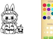 Hra Kreslení a zbarvení: Labubu na Halloween