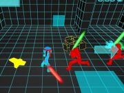 Hra Steakman Neon Battle on Swords
