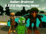 Hra Italská report Braynrot: Robility na dálnici