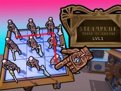 Hra Steampunk Merge To Battle