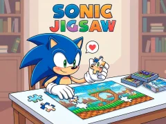 Hra Sonic Jigsaw