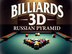 Hra Billiards 3D Russian Pyramid