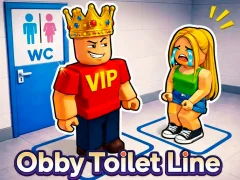 Hra Obby Toilet Line