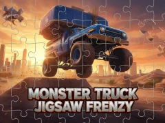 Hra Monster Truck Jigsaw Frenzy