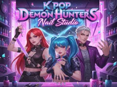 Hra K Pop Demon Hunters Nail Studio