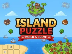 Hra Island Puzzle: Build & Solve