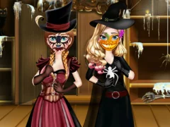Hra Sisters Halloween Preparations