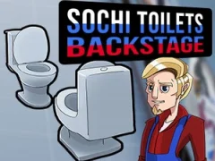 Hra Sochi Toilets : Backstage