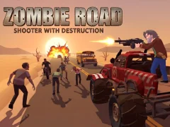 Hra Zombie Road: Shooter with Destruction