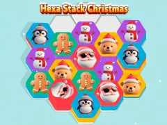 Hra Hexa Stack Christmas