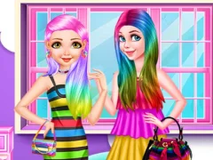 Hra Princess Rainbow Look