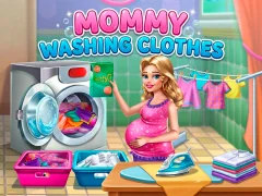 Hra Mommy washing clothes