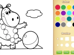 Hra Baby Farm Animals Coloring Book for Kids