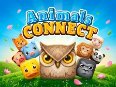 Hra Animals Connect
