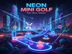 Hra Neon Mini Golf