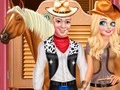 Hra Frozen Couple Cowboy Style