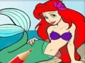 Hra Princess Mermaid Coloring Game