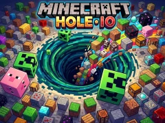 Hra Minecraft Hole IO