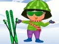 Hra Dora Ski Dress up