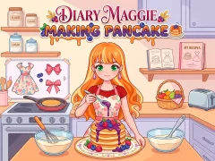 Hra Diary Maggie Making Pancake
