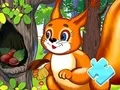 Hra Jigsaw Puzzle: Squirrel Hide Food