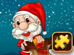 Hra Santa Claus Puzzle Time