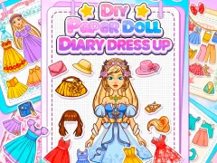 Hra Diy Paper Doll Diary Dress Up