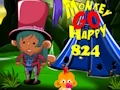 Hra Monkey Go Happy Stage 824
