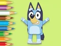 Hra Coloring Book: Happy Bluey