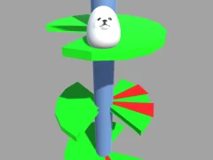 Hra Eggdog Helix Jumper