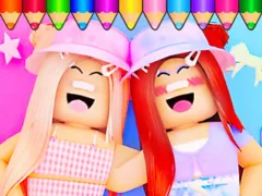 Hra Coloring Book: Roblox Bestie
